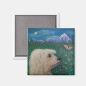 Aimant Ne m'oublie pas (Recto/Verso)