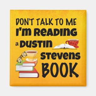 Aimant Ne parle pas Je lis un livre de Dustin Stevens