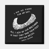 Aimant Ne pas demander de préférence (Devant)