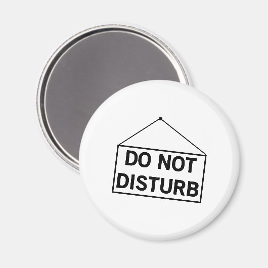 Aimant Ne pas déranger (Recto/Verso)