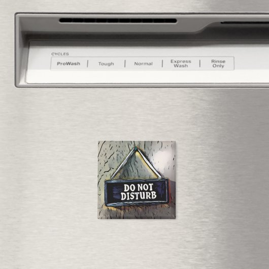 Aimant Ne pas déranger le signal magnétique (In Situ (Lave-vaisselle))