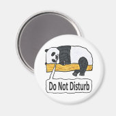 Aimant Ne pas déranger Panda (Recto/Verso)
