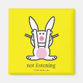 Aimant Ne pas écouter (Devant)