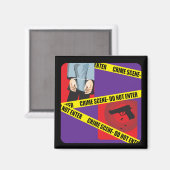 Aimant Ne pas entrer (Recto/Verso)