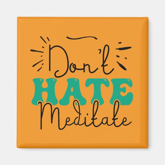 Aimant Ne pas haïr la conception des messages (Devant)