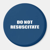 Aimant Ne pas réutiliser (Devant)