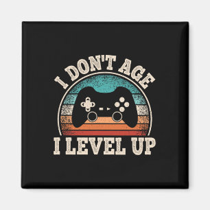 Aimant Ne pas vieillir I Niveau Up Jeu Vidéo Amusant Joue