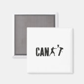 Aimant Ne peut pas drôle Boxing Coach Boxing Trainer Boxe (Recto/Verso)