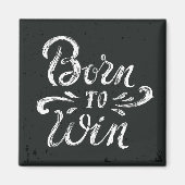 Aimant Né pour gagner (Devant)