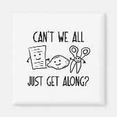 Aimant Ne pouvons-nous pas tous nous contenter de faire l (Devant)