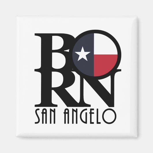 Aimant NÉ San Angelo (Devant)