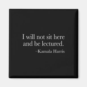 Aimant Ne Sera Pas Assis Ici Et Sera Enseigné. Harris 202