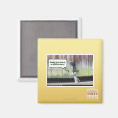 Aimant Ne serait-ce pas plus facile (Recto/Verso)