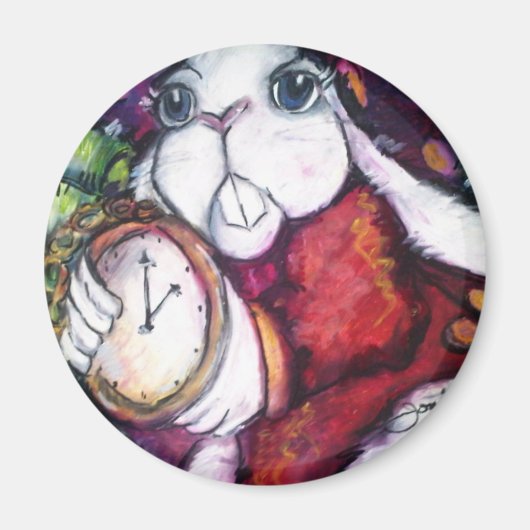 Aimant Ne sois pas en retard (Devant)