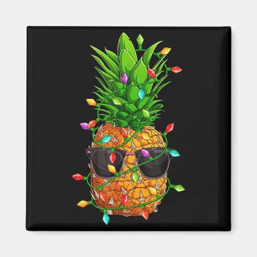 Aimant Ne Sungles Lights July Trocal Christmas Hawaiian  (Devant)