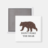 Aimant Ne tue pas l'ours (Recto/Verso)