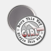 Aimant Né Une Fille (Recto/Verso)