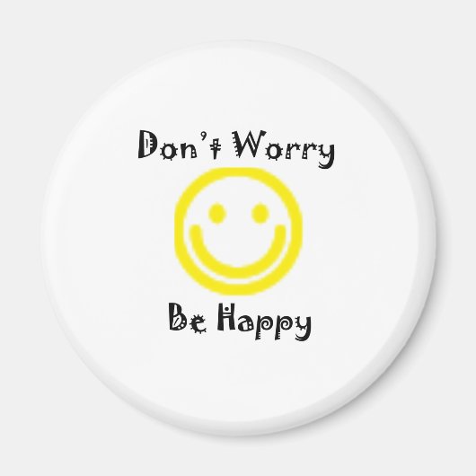 Aimant Ne vous inquiétez pas (Devant)