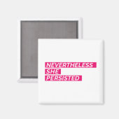 Aimant Néanmoins, Elle A Persisté (Recto/Verso)