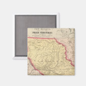 Aimant Nebraska, Kansas, Nouveau-Mexique (Recto/Verso)