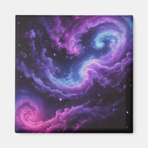 Aimant Nébuleuse de galaxie cosmique Conception d'art spa