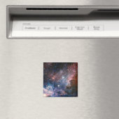 Aimant Nébuleuse de la Carène rouge et bleue Télescope Hu (In Situ (Lave-vaisselle))