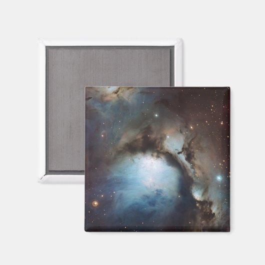 Aimant Nébuleuse d'Orion Messier 78 Photo de l'Espace Rée (Recto/Verso)