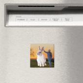 Aimant NED ET gros lapin (In Situ (Lave-vaisselle))