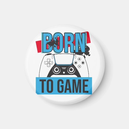 AIMANT NÉE AU JEU AVEC MA CONSOLE (Devant)