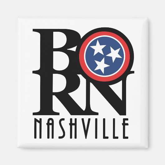 Aimant NÉE Nashville Tennessee (Devant)