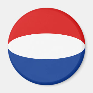Aimant néerlandais de drapeau de Fisheye