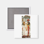 Aimant Nefertari avec Isis (Recto/Verso)