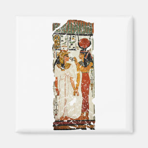 Aimant Nefertari avec Isis