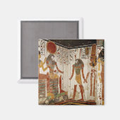 Aimant Nefertari est amené devant le dieu (Recto/Verso)