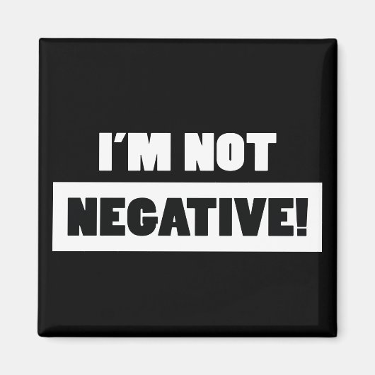 Aimant Négatif (noir) (Devant)