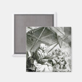 Aimant Négociation sur les châtaignes (Recto/Verso)