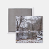 Aimant Neige d'hiver Finley (Recto/Verso)