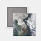 Aimant Neige en Corée (Recto/Verso)