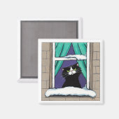 Aimant Neiges dans l'aimant (Recto/Verso)