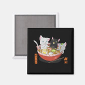 Aimant Neko Ramen (Recto/Verso)