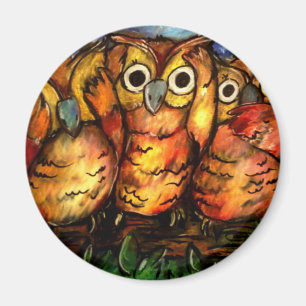 Aimant N'entendez aucun mal, ne voyez l'aucun mal,