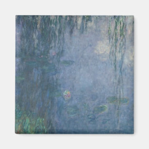 Aimant Nénuphars de Claude Monet   : Saules pleurants,