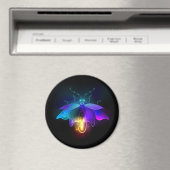 Aimant Neon Firefly sur noir (In Situ (Lave-vaisselle))
