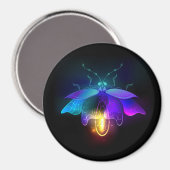 Aimant Neon Firefly sur noir (Recto/Verso)