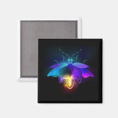 Aimant Neon Firefly sur noir (Recto/Verso)