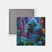 Aimant Neon Gorilla (Recto/Verso)