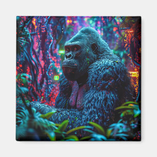 Aimant Neon Gorilla