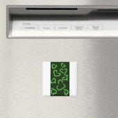 Aimant Neon Hearts Green (In Situ (Lave-vaisselle))