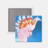 Aimant Neon Mohawk - Cockatoo rose (Recto/Verso)