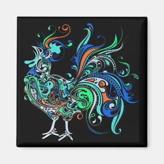Aimant Neon Rooster
